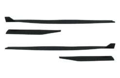 Ekstra sideskjørt Extensions Splitters egnet for Ford Mustang Mk6 VI Sixth Generation (2015-2020) GT 500 Design