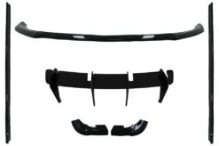 Aero Body Kit egnet for Mercedes A-Klasse W176 Sport Line (2015-2018) Piano Black