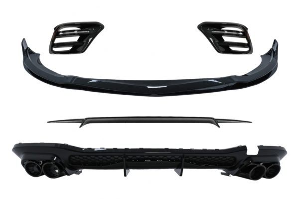 Aero Body Kit egnet for Mercedes S-Class W223 Limousine Sport Line (2020-up) Piano Black |