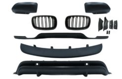 Aerodynamisk karosserisett med frontgitter Nyre egnet for BMW X5 E70 LCI (2011-2014) Double Stripe M Design