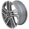 Lettmetallfelger egnet for VW Audi R18 Inch 5x112 Mod R400 Antrasitt |