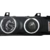 Angel Eyes CCFL Frontlykter egnet for BMW 3-serie E36 Sedan Touring Compact (1990-1999) Svart |