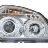 Angel Eyes Frontlykter Dual Halo Felger egnet for Hyundai Tucson (2004-2010) Chrome | Angel Eyes Frontlykter Dual Halo Felger egnet for Hyundai Tucson (2004-2010) Chrome |