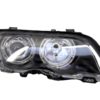 Angel Eyes frontlykter egnet for BMW 3-serie E46 (1998-2001) Black Edition |