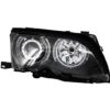 Angel Eyes frontlykter egnet for BMW 3-serie E46 (2001-2004) Black Edition |