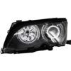 Angel Eyes frontlykter egnet for BMW 3-serie E46 (2001-2004) Black Edition |