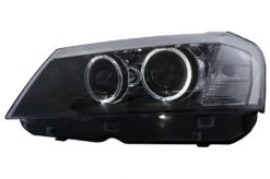 Alternative view of Angel Eyes Frontlykter egnet for BMW X3 F25 SUV (2010-07.2014) Svart