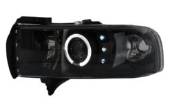 Alternative view of Angel Eyes frontlykter egnet for Dodge RAM II Pick-Up (1994-2001) Svart