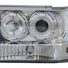 Angel Eyes frontlykter egnet for Jeep Grand Cherokee I ZJ (1993-1998) Krom |