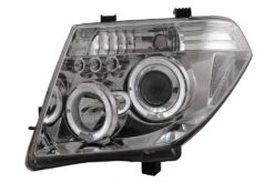 Alternative view of Angel Eyes Frontlykter egnet for Nissan Navara D40 (2004-2009) Pathfinder R51 (2005-2008) Krom