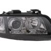 Angel Eyes Frontlykter Xenon egnet for Audi A6 4B C5 (06.2001-05.2004) LHD eller RHD Black | Angel Eyes Frontlykter Xenon egnet for Audi A6 4B C5 (06.2001-05.2004) LHD eller RHD Black |