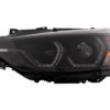Angel Eyes Xenon-frontlykter egnet for BMW 3-serie F30 F31 Sedan Touring (10.2011-05.2015) Svart | Angel Eyes Xenon-frontlykter egnet for BMW 3-serie F30 F31 Sedan Touring (10.2011-05.2015) Svart |