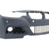 Montering foran støtfanger egnet for BMW 3er F30 F31 Sedan Touring (2011-up) M-Performance Design med nyregitter Double Stripe Piano Black | Montering foran støtfanger egnet for BMW 3er F30 F31 Sedan Touring (2011-up) M-Performance Design med nyregitter Double Stripe Piano Black |