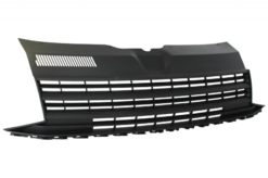 Alternative view of Merkeløs front med emblemgitter egnet for VW T6 Bus Transporter (2015-2019) matt svart
