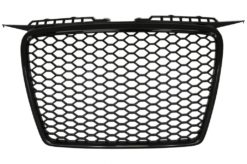Merkeløs frontgrill egnet for Audi A3 8P (2004-2007) RS Design Piano Black