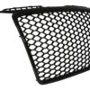 Merkeløs frontgrill egnet for Audi A3 8P (2004-2007) RS Design Piano Black | Merkeløs frontgrill egnet for Audi A3 8P (2004-2007) RS Design Piano Black |