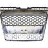 Merkeløs frontgrill egnet for Audi A3 8P (2004-2007) RS Design | Merkeløs frontgrill egnet for Audi A3 8P (2004-2007) RS Design |