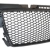 Merkeløs frontgitter egnet for AUDI A3 8P Facelift (2007-2012) RS Design Piano Black | Merkeløs frontgitter egnet for AUDI A3 8P Facelift (2007-2012) RS Design Piano Black |