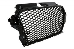 Alternative view of Merkeløs frontgitter egnet for Audi A3 8V (2012-2016) RS3 Design Piano Black