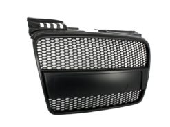 Alternative view of Merkeløs frontgrill egnet for Audi A4 B7 (2004-2008) RS4 Design Matte Svart