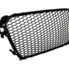 Merkeløs frontgitter egnet for Audi A4 B8 Facelift (2012-2015) RS Design Piano Black med og uten PDC | Merkeløs frontgitter egnet for Audi A4 B8 Facelift (2012-2015) RS Design Piano Black med og uten PDC |