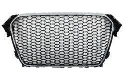 Alternative view of Merkeløs frontgitter egnet for AUDI A4 B8 Facelift (2012-2015) RS Design med og uten PDC