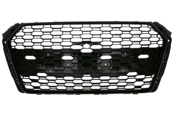 Merkeløs frontgrill egnet for Audi A4 B9 8W (2016-2018) Sedan Avant RS Design Piano Black |