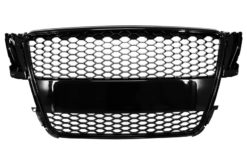 Merkeløs frontgrill egnet for Audi A5 8T (2007-2011) RS Design Piano Black