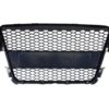 Merkeløs frontgitter egnet for AUDI A5 8T (2007-2011) RS Design Matte Black | Merkeløs frontgitter egnet for AUDI A5 8T (2007-2011) RS Design Matte Black |