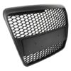 Merkeløs frontgrill egnet for Audi A6 4F C6 (2004-2007) RS Design Matte Svart | Merkeløs frontgrill egnet for Audi A6 4F C6 (2004-2007) RS Design Matte Svart |