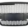Merkeløs frontgrill egnet for Audi A6 4F C6 (2004-2007) RS Design Matte Svart | Merkeløs frontgrill egnet for Audi A6 4F C6 (2004-2007) RS Design Matte Svart |