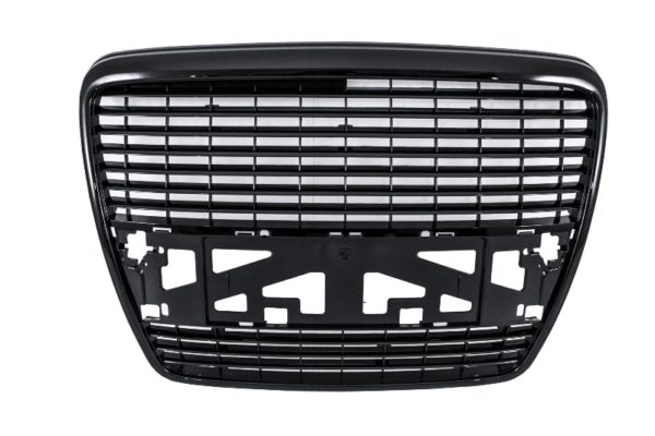 Merkeløs frontgrill egnet for Audi A6 4F 4F2 Sedan Avant (2004-2011) Piano Black |