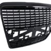 Merkeløs frontgrill egnet for Audi A6 4F 4F2 Sedan Avant (2004-2011) Piano Black | Merkeløs frontgrill egnet for Audi A6 4F 4F2 Sedan Avant (2004-2011) Piano Black |