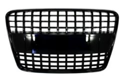 Merkeløs frontgitter egnet for AUDI Q7 4L (2006-2015) S-Line Piano Black