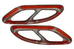 Alternative view of Svarte lyddemperdeksler som passer til MERCEDES C-klasse W205 S65 E65 GLE W166 X166 GLC W253 Sport Design