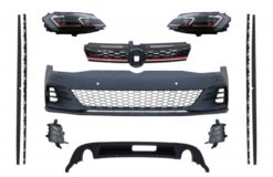 Karosserisett og LED-frontlykter Sekvensielle dynamiske svinglys egnet for VW Golf 7.5 VII Facelift (2017-up) GTI Design