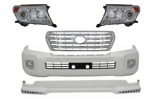 Body Kit Connverion egnet for TOYOTA Land Cruiser FJ200 (2008-2011) Ettermontering til (2012-2014) Model Pearl White |