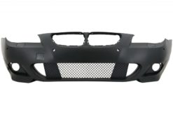 Alternative view of Karosserisett M-Technik egnet for BMW E60 5-serie 2003-2007 med PDC 24 mm eksospottespisser VENSTRE SIDE