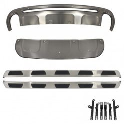 Body Kit Skid Plates Off Road løpebrett Sidetrinn egnet for Audi Q7 Facelift S-Line (2010-2015)