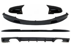 Body Kit Spoiler Lip Mirror egnet for BMW 3 Series F30 Sedan (2011-2019) M Design Black Edition