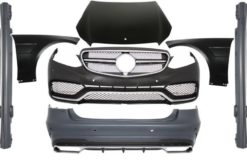 Karosserisett som passer for Mercedes E-Klasse W212 Facelift (2013-2016) E63 Design Sideskjørt