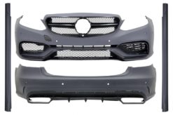 Karosserisett egnet for Mercedes E-Klasse W212 Facelift (2013-2016) E63 A-Design Shiny Black Edition