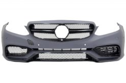 Alternative view of Karosserisett egnet for Mercedes E-klasse W212 Facelift (2013-2016) med eksospottespisser E63 A-Design Shiny Black Edition