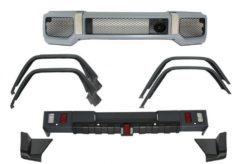 Karosserisett egnet for Mercedes G-Klasse W463 (1989-2018) G63 G65 Design med Fender Flares Hjulbuer