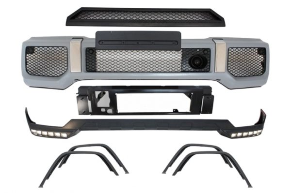 Karosserisett egnet for Mercedes G-Klasse W463 (1989-2017) G65 Design LED DRL Extension |