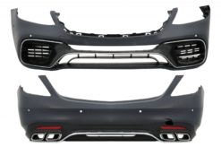 Alternative view of Body Kit egnet for Mercedes S-klasse W222 Facelift (2013-06.2017) S63 Look med LED-lys