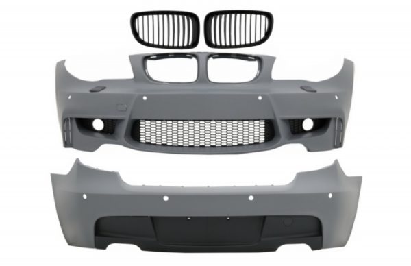 Karosserisett egnet for BMW 1-serie E81 E87 Hatchback (2004-2011) M Sport Design med PDC og tåkelysgitter |