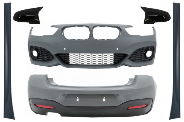 Karosserisett egnet for BMW 1-serie F20 LCI (2015-2018) med speildeksler M-Technik Design