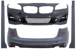 Karosserisett egnet for BMW 2-serie F45 LCI Active Tourer (05.2017-12.2019) M-Technik Design dobbel uttak for enkel eksos
