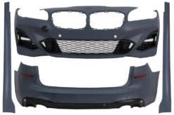 Karosserisett egnet for BMW 2-serie F46 LCI Gran Tourer (05.2017-12.2019) M-Technik Design dobbeltuttak for enkel eksos
